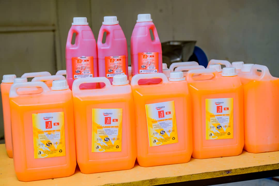 Ambiance fruit juice selection